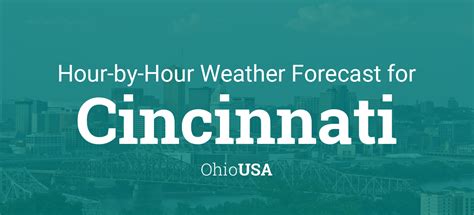 Cincinnati 14 Day Extended Forecast. . Hour by hour forecast cincinnati